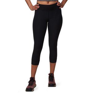 Black Diamond Womens Medium Black Levitation Capri Pants Athletic Jogger Crop